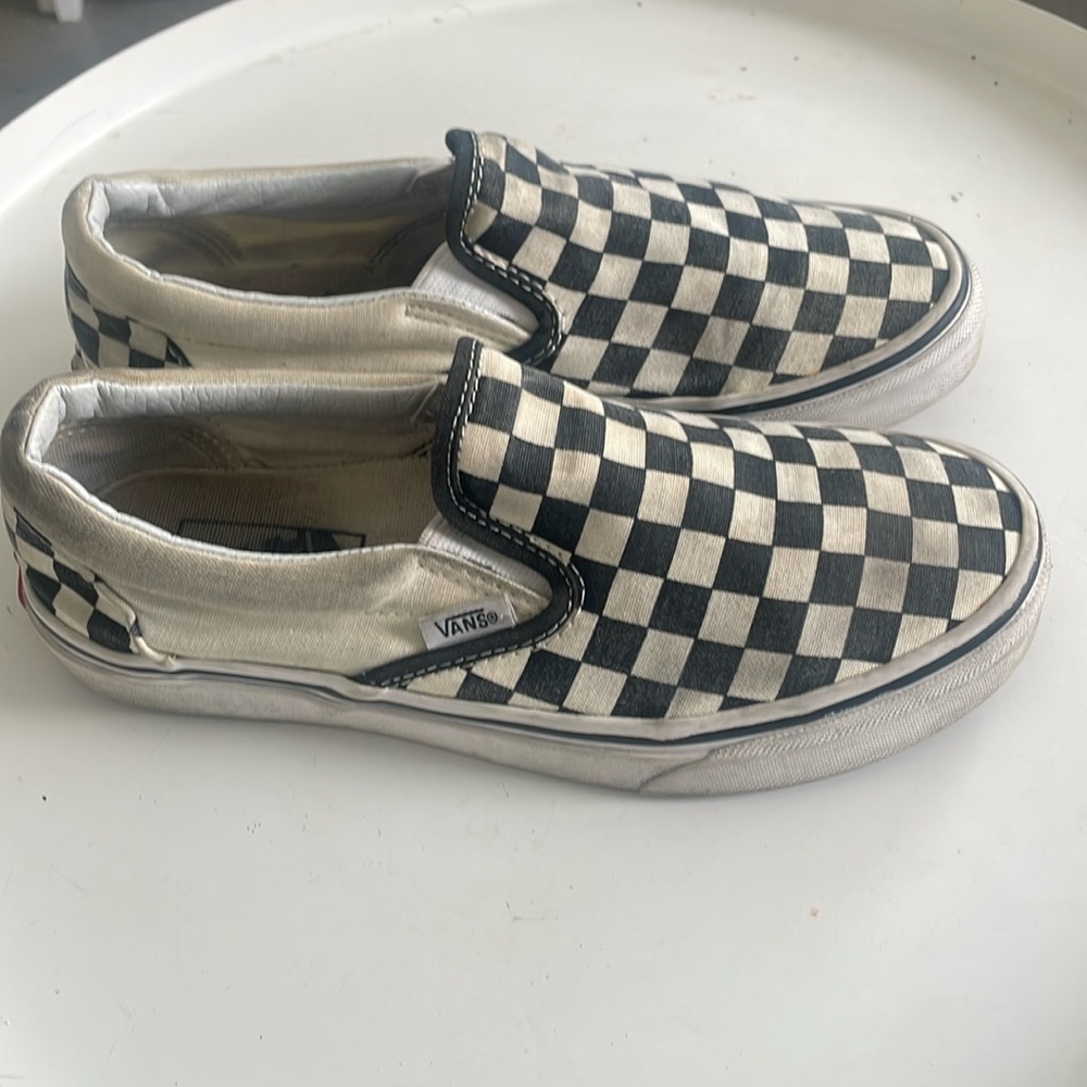 Vans Classic Unisex Slip-On Checkerboard Shoes